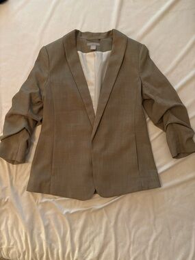 H&M Taupe Tailored Blazer